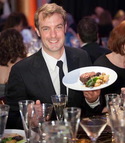 National Geographic fellow and chef Barton Seaver worked with Occasions Caterers for the gala’s three-course menu.