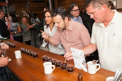 Miamians also stopped at Panther Coffee to learn about turbo cupping—an abbreviated version of the cupping tasting method that has one evaluating the body, sweetness, acidity, flavor, and aftertaste of the coffee.