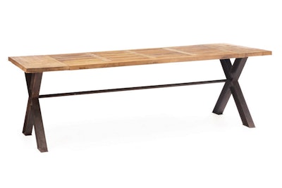 Ashbury table, price upon request, available nationwide from AFR Event Furnishings