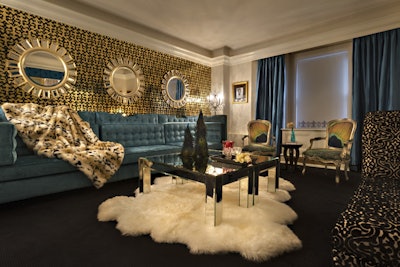 Living room of Broadway Diva Suite