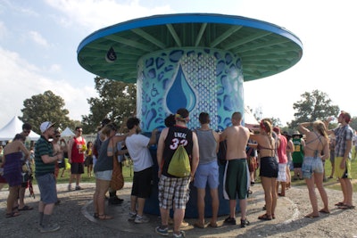 Water at Bonnaroo