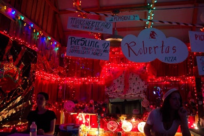 Snake & Jake's Christmas Club Barn at Bonnaroo