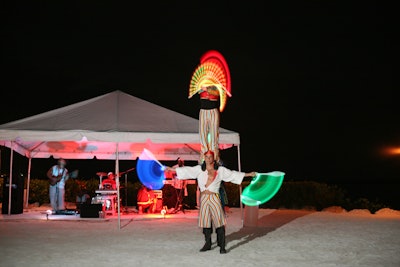 Live Entertainment at Full Moon Party at Morada Bay