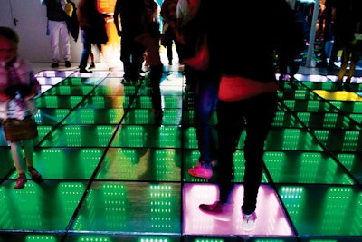 A Human-Powered Dance Floor