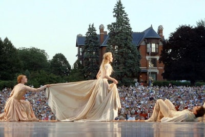Staging an international dance troupe’s first outdoor tour.