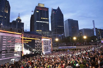 Urban concrete spaces quickly become an international festival that’s electric, current.