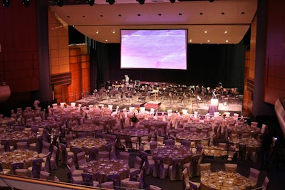 Imagine an acoustically rich space served with dinner and strings.