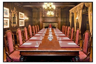 Royal Oak Room - unique style heritage boardroom