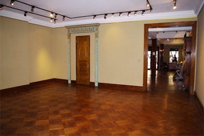 First-floor back, looking towards the main entrance