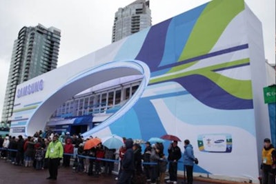 Samsung’s Olympic Pavilion at the 2010 Winter Games