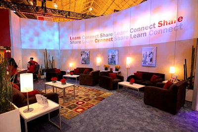 Interactive lounge for Bank of America