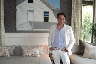 At the Hamptons Cottages & Gardens Showhouses, the sublime-ridiculous storyline wrote itself. Like all showhouses, it showed magnificently tricked-out rooms by V.I.P. designers, including former Queer Eye reality show caster Thom Felicia, who showed off his room for textile company Kravet.