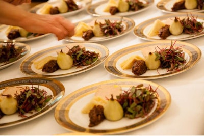 Seated Dinner at French Consulate