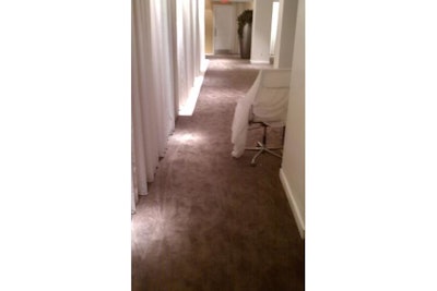 Installation Of Padding Hudson Hotel Function Rooms