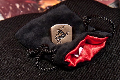 Each Ringleader is given a ring, which is branded with the Rémy Martin logo and made with a 24-carat pewter-zinc alloy sourced through Madden.