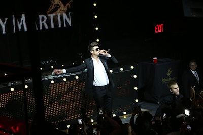 Robin Thicke, RM ringleader event- Marquee