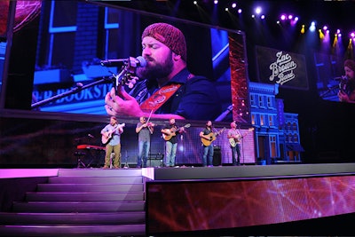 Zac Brown Band performs at Walmart’s Shareholders’ Meeting