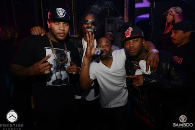 FloRida and Snoop Dogg at Prestige Sundays
