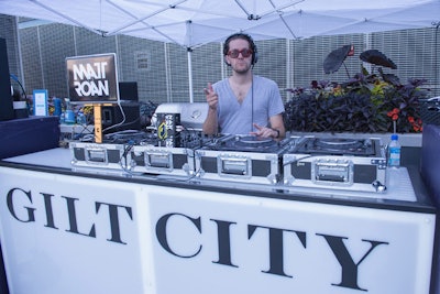 Fiji Water and Gilt City's Better-Than-Backstage Rooftop Pool Party