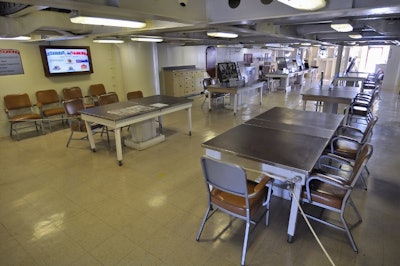 Ward room during daily admissions