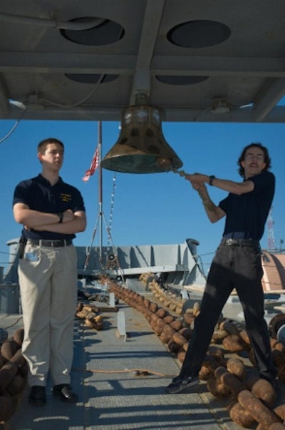 Ring the bell at your event. Photo: Derek Cross