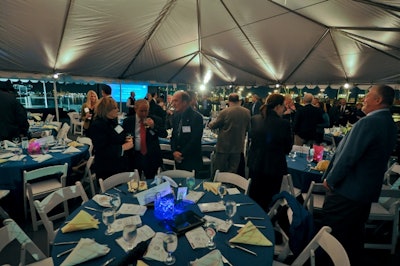 Dinner event. Photo: Derek Cross