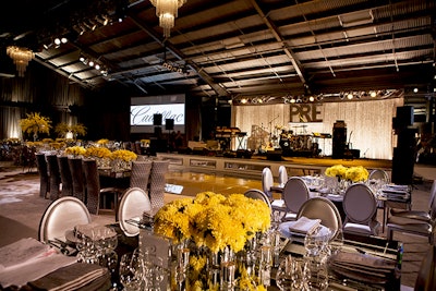 The dining room