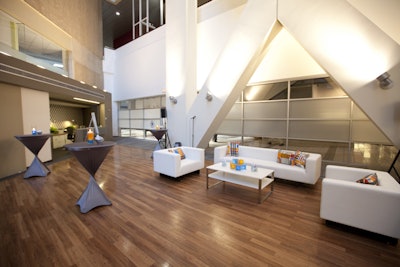 The City View works well for medium-size receptions.