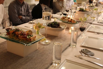 Family-style dining, RBS corporate event