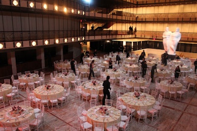 Fund-raiser at Lincoln Center for more than 900 guests