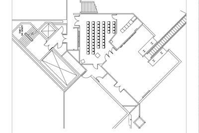 Globe and Theater floor plan.