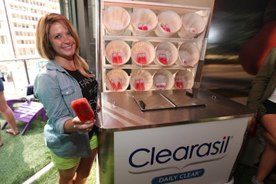 Clearasil at the It's so Miami Lounge