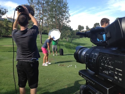 Pro golfers for Nike Golf