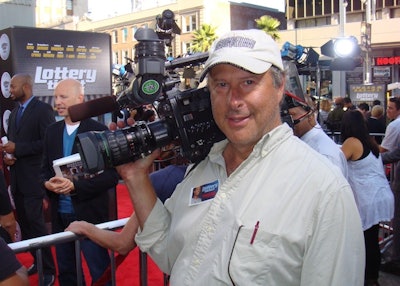 Working the red carpet