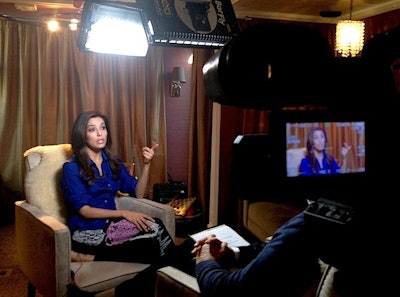 Interview with Eva Longoria in her Desperate Housewives trailer