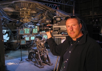 Publicity at Warner Bros studio for The Matrix