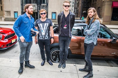 UrbanDaddy and Mini Cooper at Lollapalooza