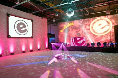 As electronic music grows in popularity, so will the use of laser light shows at events. “Laser lighting is going to skyrocket,” says Evoke event planner Jeannette Tavares. “I think more and more lighting professionals will invest in the technology. It really sets a fun tone.” John Farr Lighting Design in Upper Marlboro, Maryland, can provide a club-ready look (pictured).