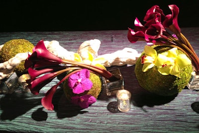 La Premier's flowers will include sculptural calla lilies and orchids.
