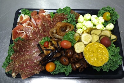 Glen’s Garden Market, a new locally minded grocery store in Dupont Circle, offers catering for office meetings and other events. Platters can include vegetable antipasto, sandwiches, deli meats, and cheeses such as Amish-made cheddar and Swiss.