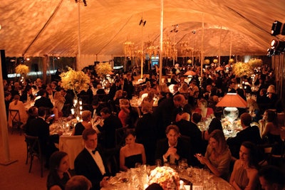 The 2012 Chicago Botanic Garden Harvest Ball featured decor from Botanicals.