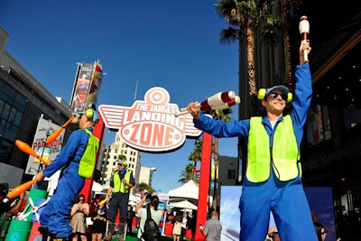 Target and Disney collaborated on an event for the world premiere of Disney's Planes that began with a family-focused prescreening party at the 'Target Landing Zone.'