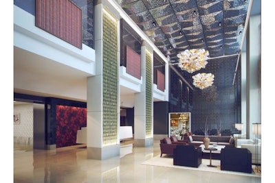 The Quin Lobby Rendering 1