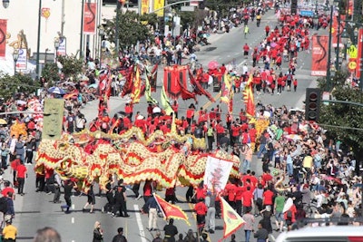 5. Golden Dragon Parade