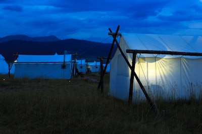 Goodnight Safari tents. Photo: Jason Savage