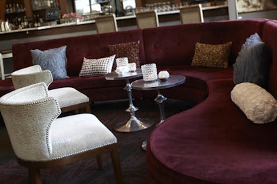 Our lounge offers a modern and comfortable style.