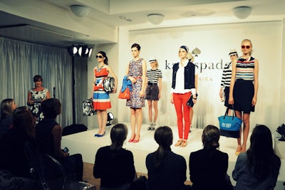 Kate Spade fashion presentation.