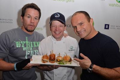 Wahlburgers Green Carpet Party