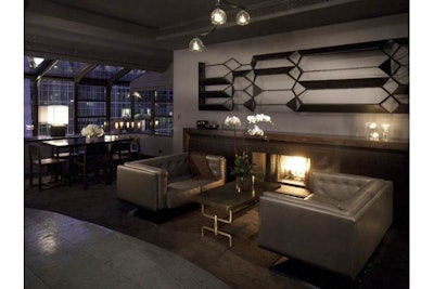 Right lounge area
