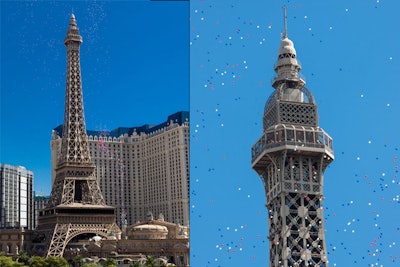 The Eiffel Tower Experience at Paris Las Vegas's 10 Millionth Customer Celebration